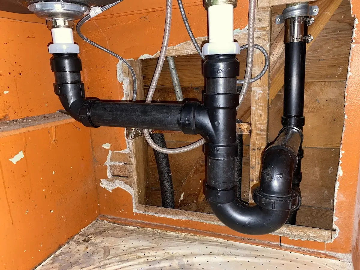 Professional Garbage Disposal Repair equipment and tools on the job in Lakehills